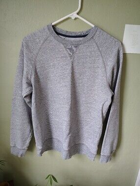 ☀️5/$25☀️ Old Navy Women's Small Heather Gray Crewneck Pullover Sweatshirt
